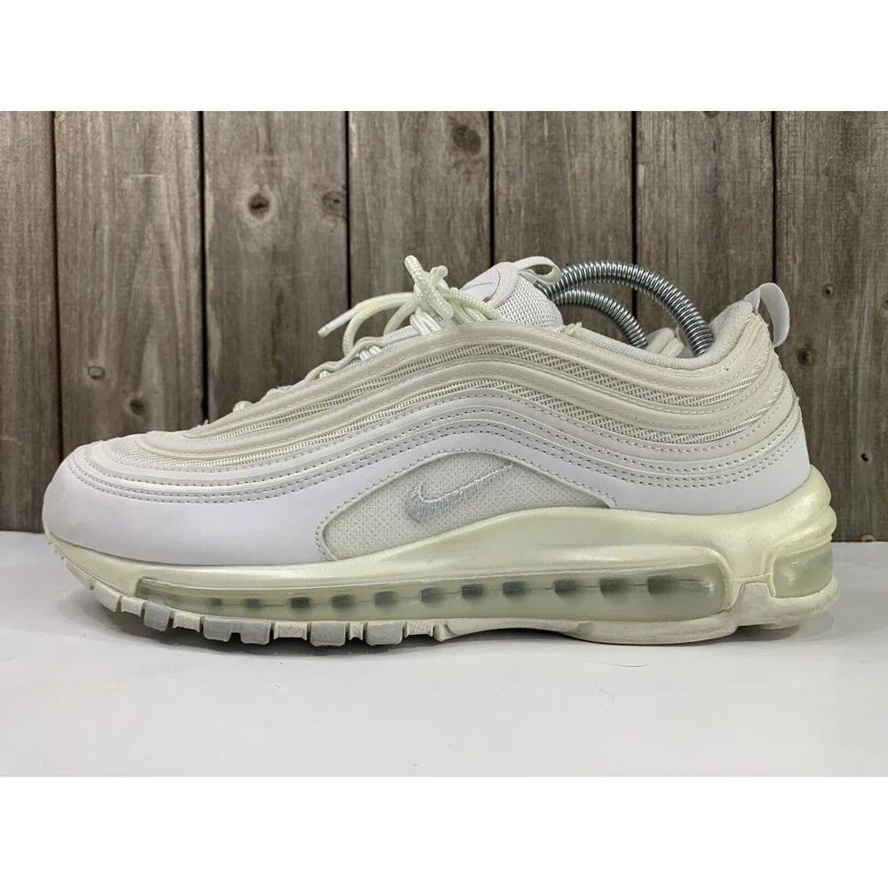 Nike Women's Air Max 97 Next Nature Triple White DH8016-100 Shoe Size 10